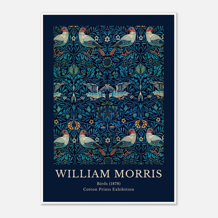 William Morris - Cotton Prints Exhibition, Birds (1878)