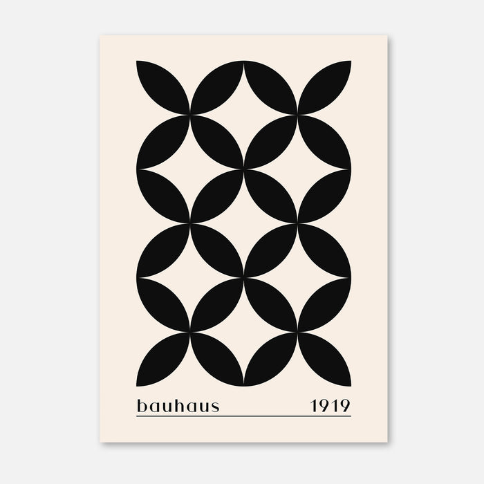 Bauhaus 1919 - Classic Geometric Art Print