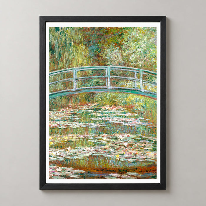 Monet’s Japanese Bridge - Iconic Impressionist Art Print