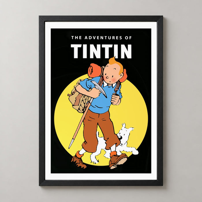 The Adventures of Tintin - Classic Comic Art Print