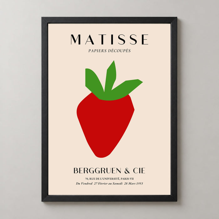Matisse Papiers Découpés Art Print - Berggruen & Cie Exhibition