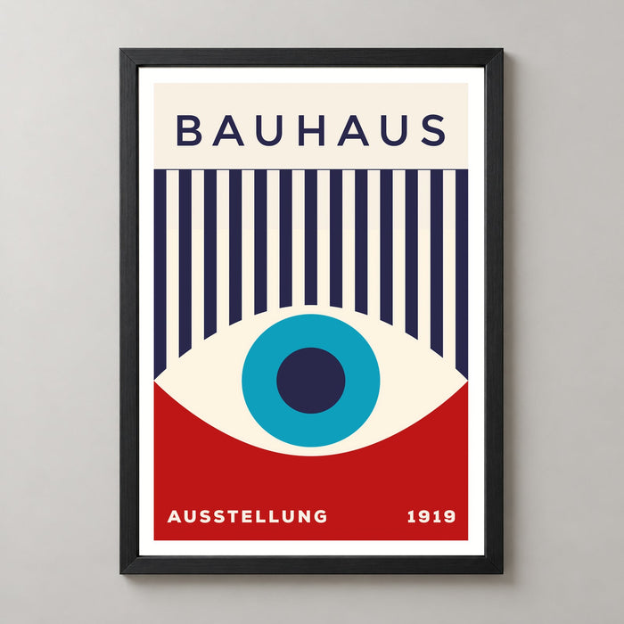 Bauhaus Ausstellung 1919 - Iconic Modernist Art Print