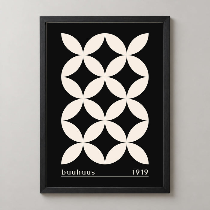 Bauhaus 1919 Geometric Abstract Art Print