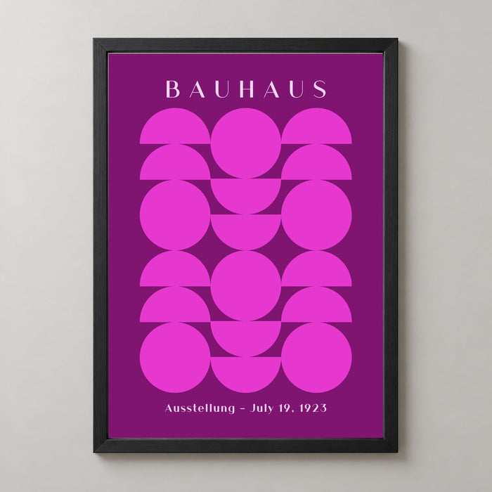 Bauhaus Art Print - Geometric Abstract Poster