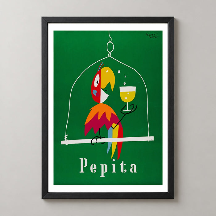 Herbert Leupin's Pepita - Vibrant Vintage Poster Art Print