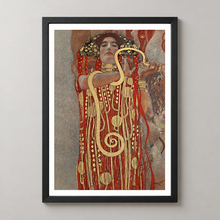 Gustav Klimt's Hygieia (1907) - Iconic Art Nouveau Print