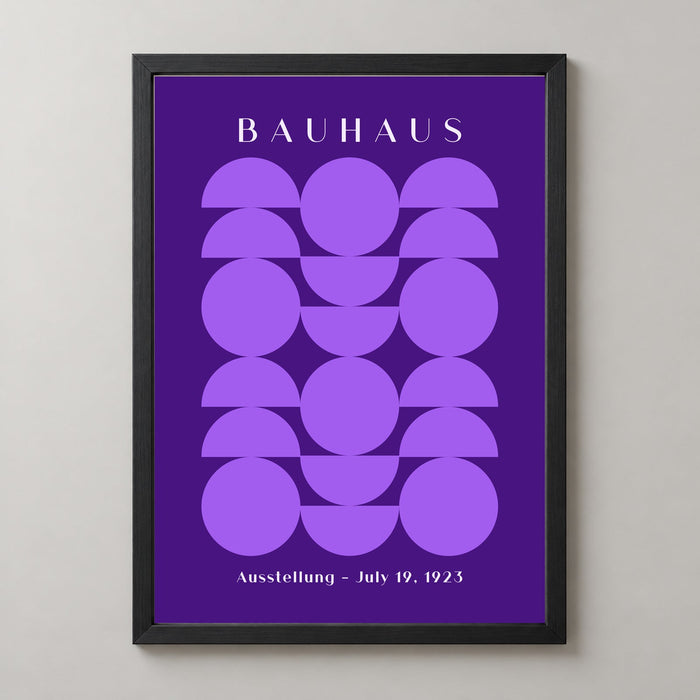 Bauhaus Ausstellung - July 19, 1923 - Modernist Geometric Print