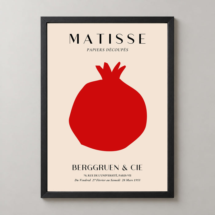 Henri Matisse Papiers Découpés Exhibition Poster - Iconic Modern Art Print