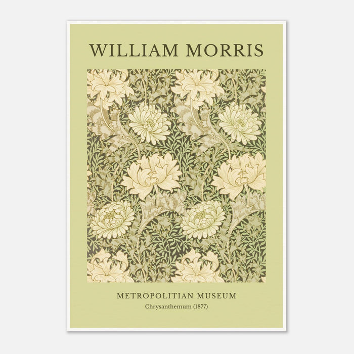 William Morris - Metropolitan Museum, Chrysanthemum Print (1877)