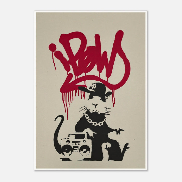 Banksy Gangsta Rat, 2004