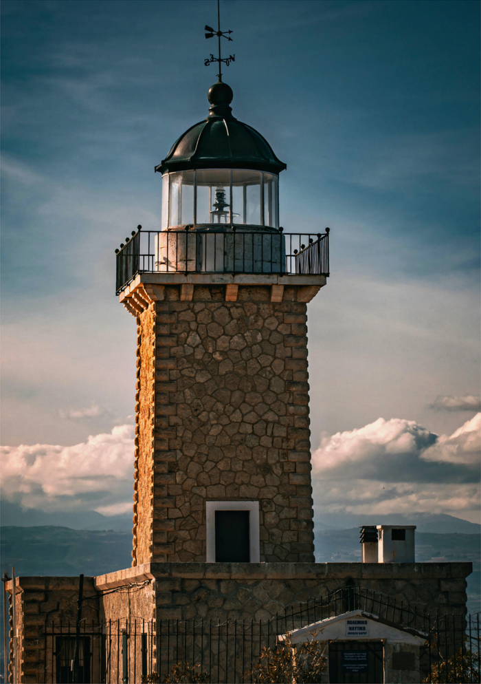 Majestic Lighthouse at Dusk - Captivating Coastal Art Print