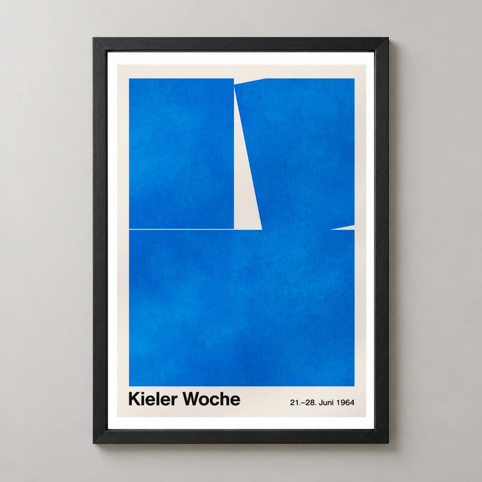 Kieler Woche Regatta 1964 by Hans Hillmann