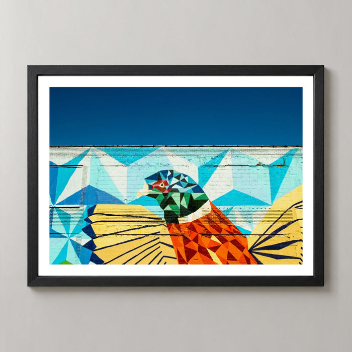 Detroit Wall Art | Colourful Bird