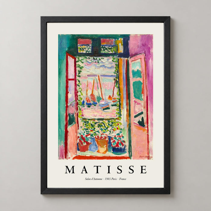 Open Window, Henri Matisse Print