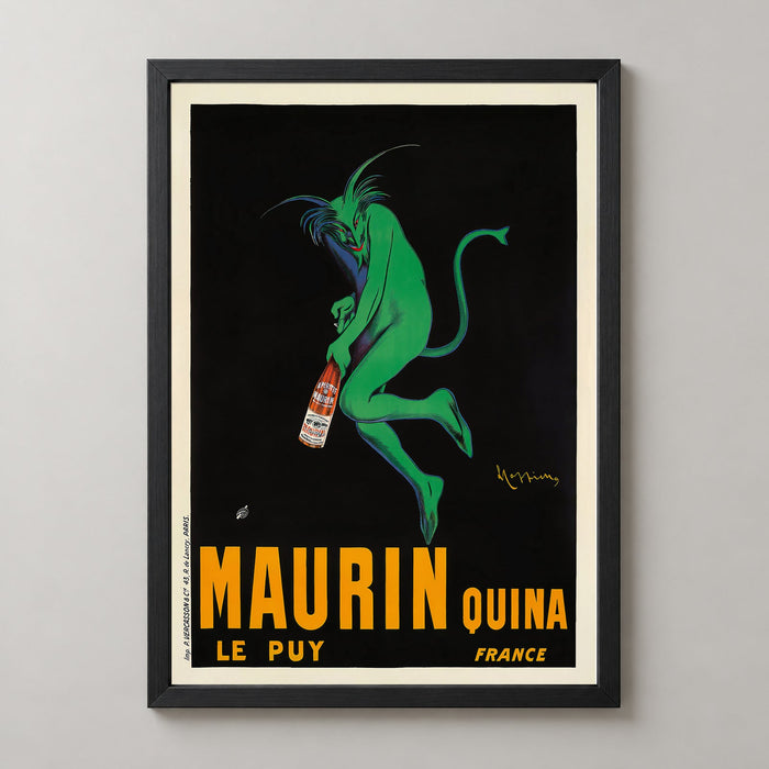 Maurin Quina Le Puy Liqueur Vintage Advertising Poster by Leonetto Cappiello