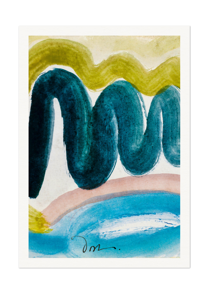 Colorful Abstract Landscape Art Print