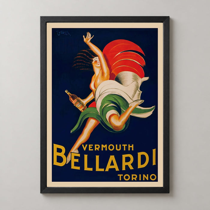 Bellardi Vermouth Vintage Poster 1927 - Iconic Advertising Art