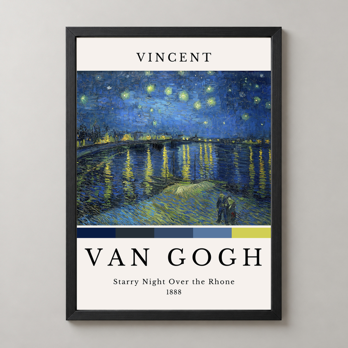 Vincent van Gogh Starry Night Over the Rhone