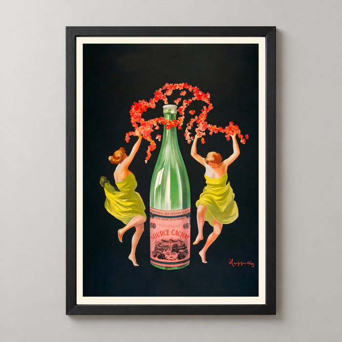 Evian Cachat Mineral Water Vintage Advertising Poster by Leonetto Cappiello