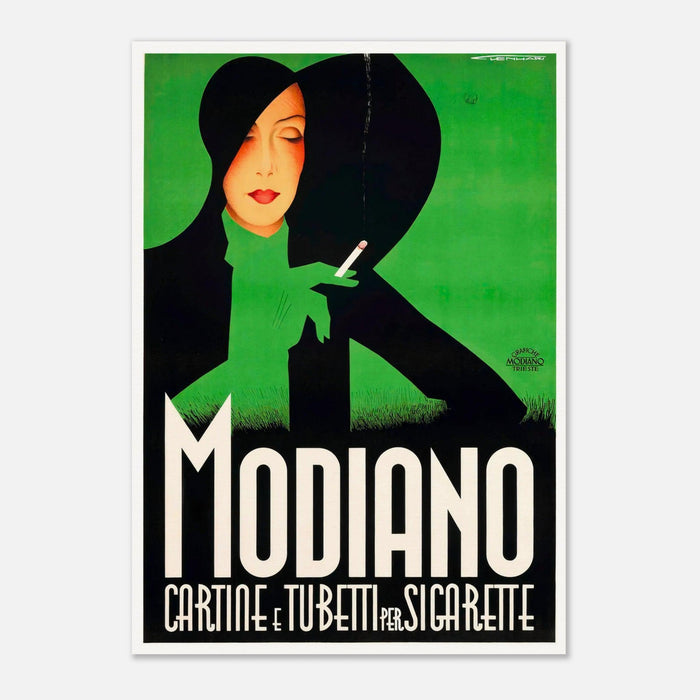 Modiano by Robert Bereny Vintage Art Deco Poster