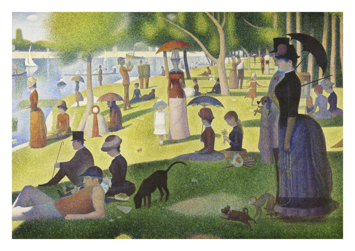 A Sunday on La Grande Jatte Art Print by Georges Seurat