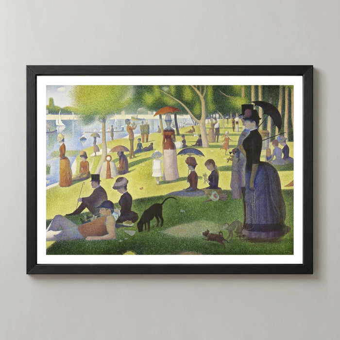 A Sunday on La Grande Jatte Art Print by Georges Seurat