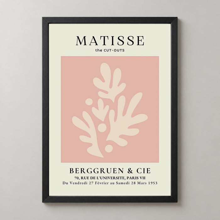 Henri Matisse Pink Exhibition Print at Berggruen & Cie