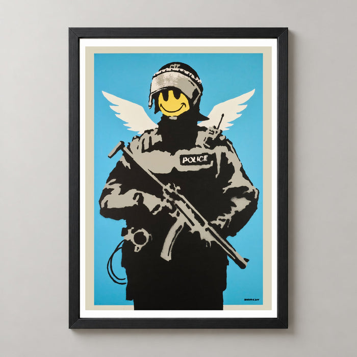 Banksy Flying Copper, 2003