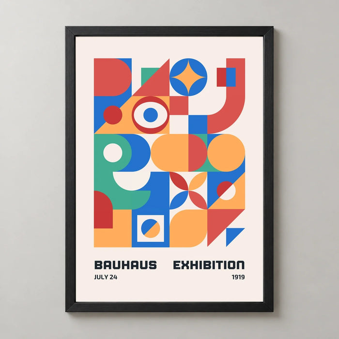 Bauhaus Colour Assembly Art Print