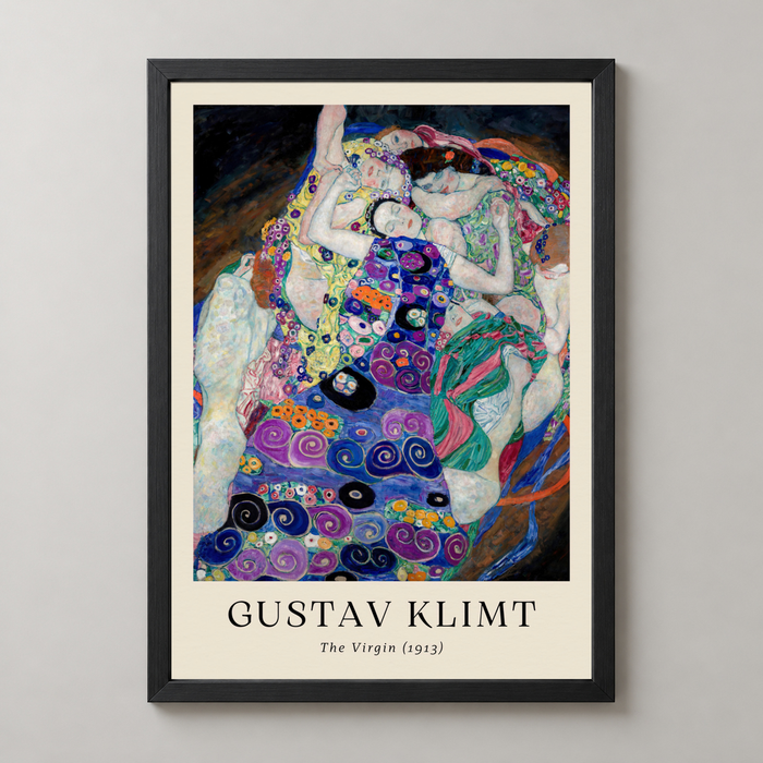 Gustav Klimt's The Virgin - Iconic Art Nouveau Art Print