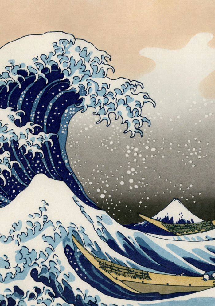 Katsushika Hokusai The Great Wave off Kanagawa
