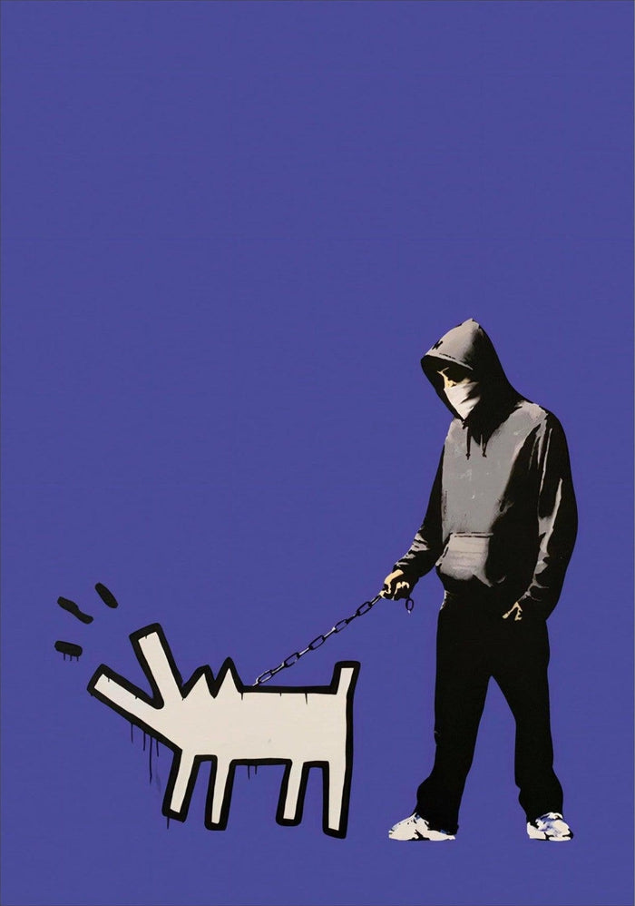 Banksy Choose Your Weapon (Purple), 2010