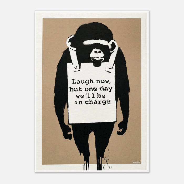Banksy Laugh Now, 2003