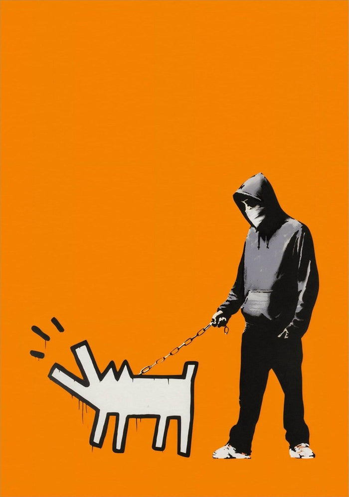 Banksy Choose Your Weapon (Dark Orange), 2010