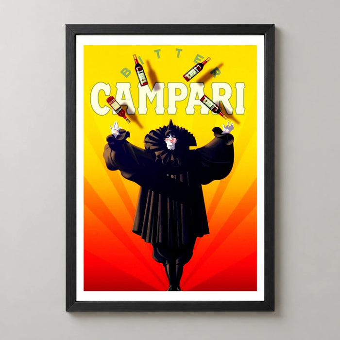 Bitter Campari Magician Poster