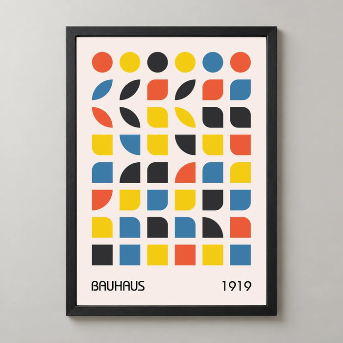 Geometric Colour Study Art Print