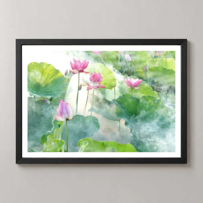 Lotus Summer Art Print