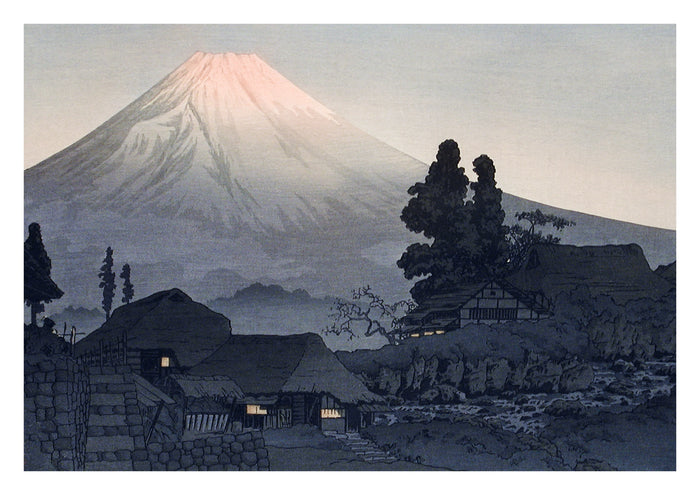 Mount Fuji from Mizukubo Art Print by Hiroaki Takahashi