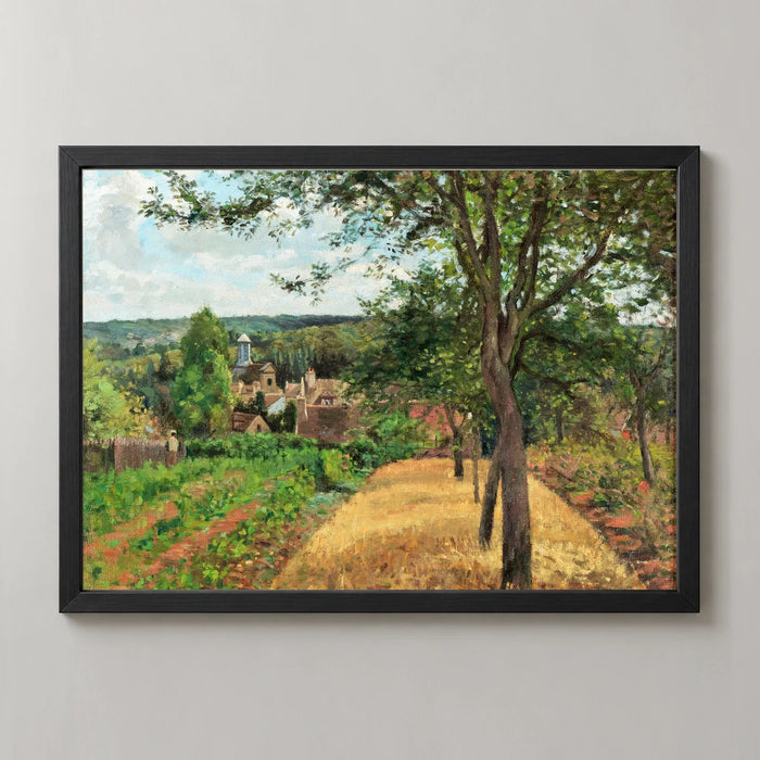 Orchards at Louveciennes Art Print