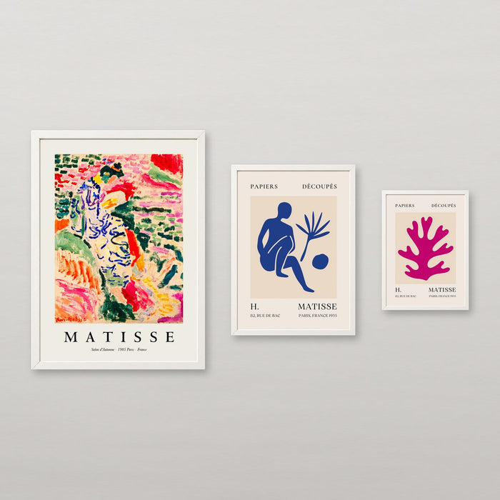 Matisse Room | Gallery Wall of Three