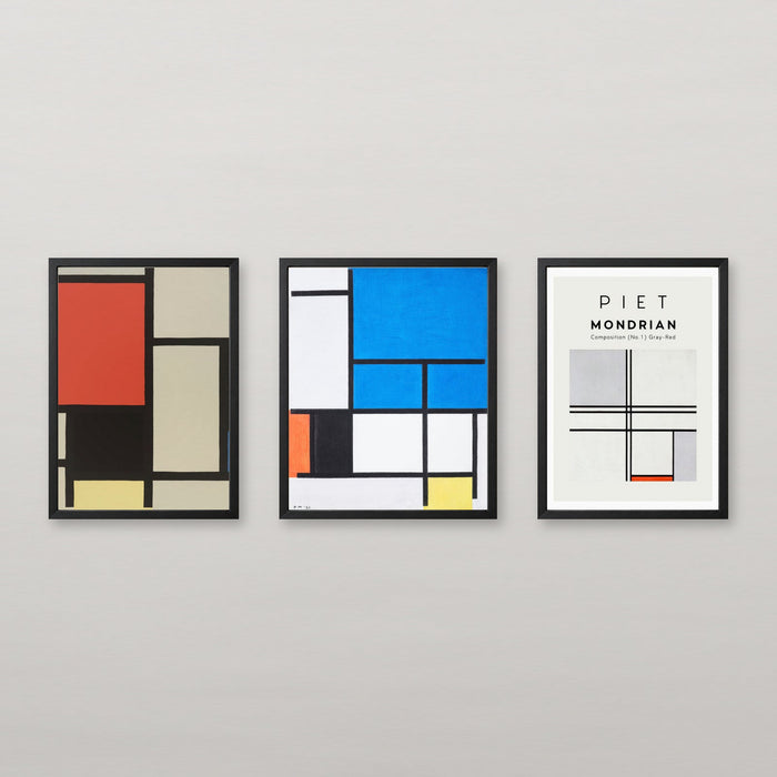Mondrian Set of 3