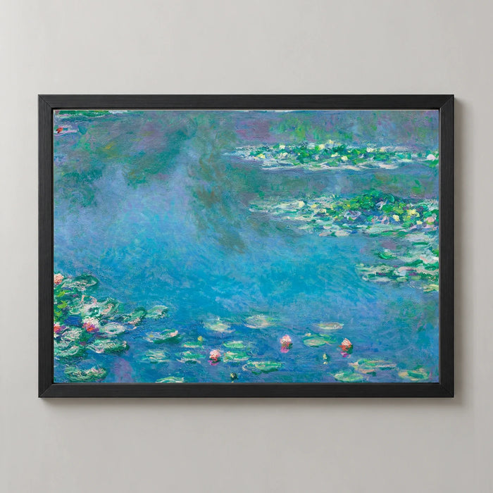 Water Lilies — Reflections Art Print by Claude Monet