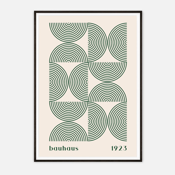 Bauhaus 1923 Art Print - Classic Geometric Design
