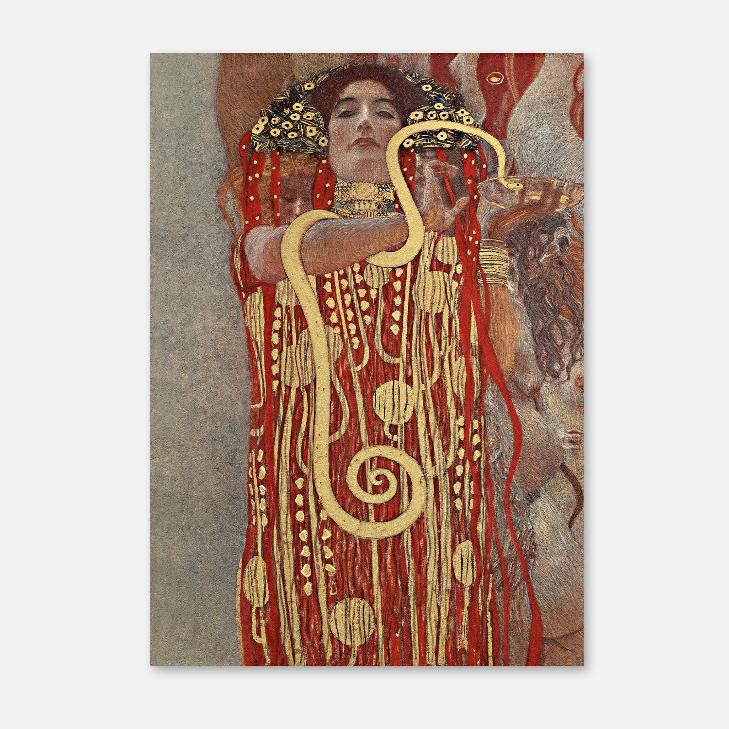 Gustav Klimt's Hygieia (1907) - Iconic Art Nouveau Print