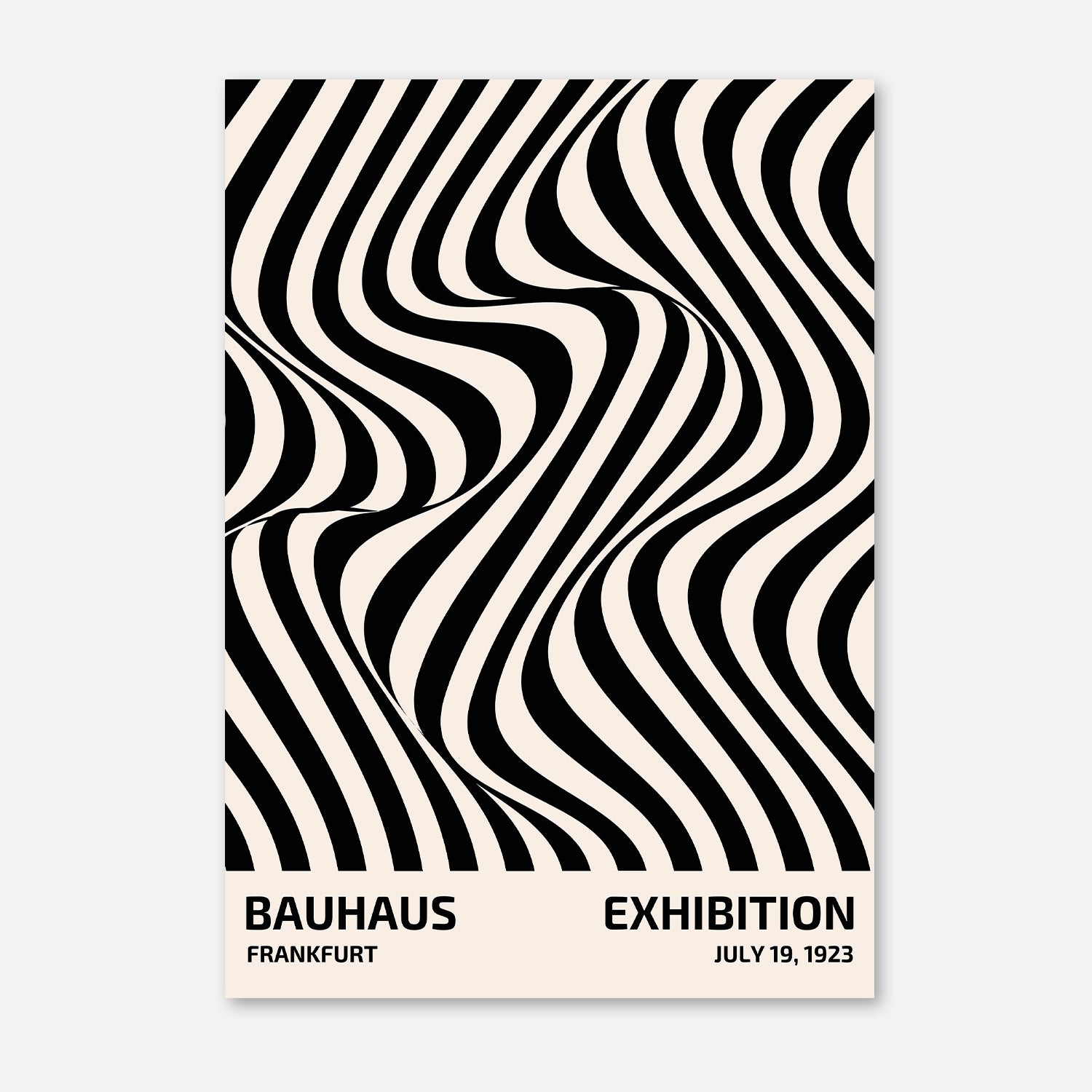 Bauhaus Exhibition Poster - 1923 Art Print