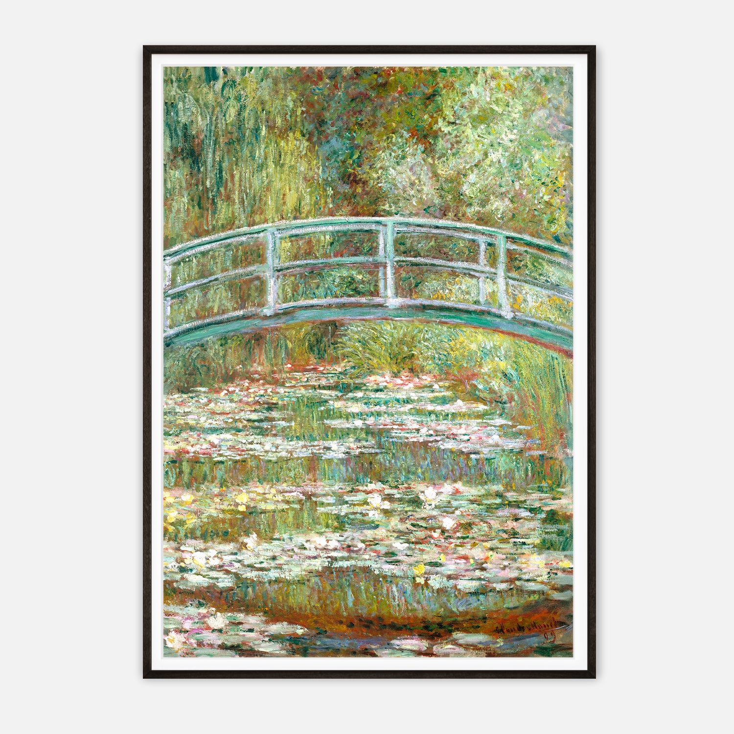 Monet’s Japanese Bridge - Iconic Impressionist Art Print