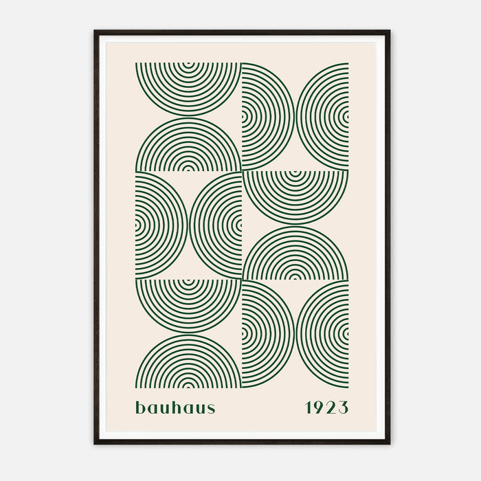 Bauhaus 1923 Art Print - Classic Geometric Design