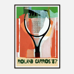 galrie-set-component-vintage-roland-garros-1987-tennis-poster-iconic-sports-memorabilia