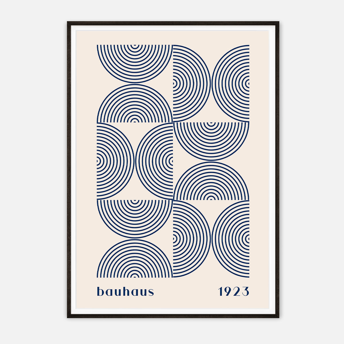 Bauhaus 1923 - Geometric Art Print