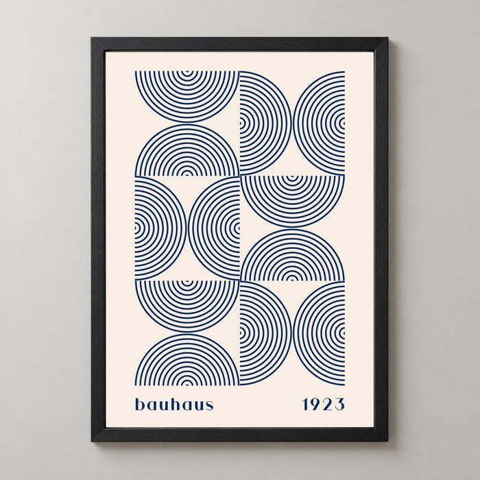 Bauhaus 1923 - Geometric Art Print